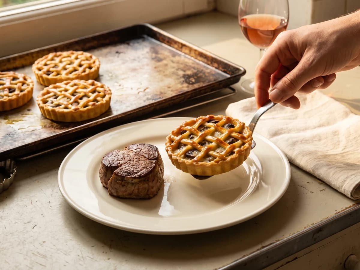 Tartelettes Grillées aux Champignons