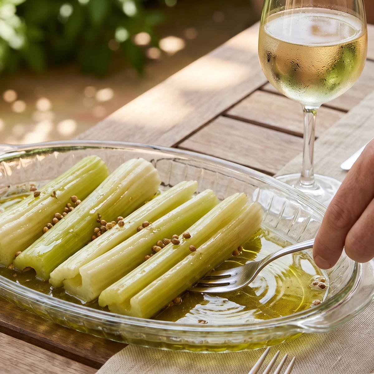 Celery à la Grecque