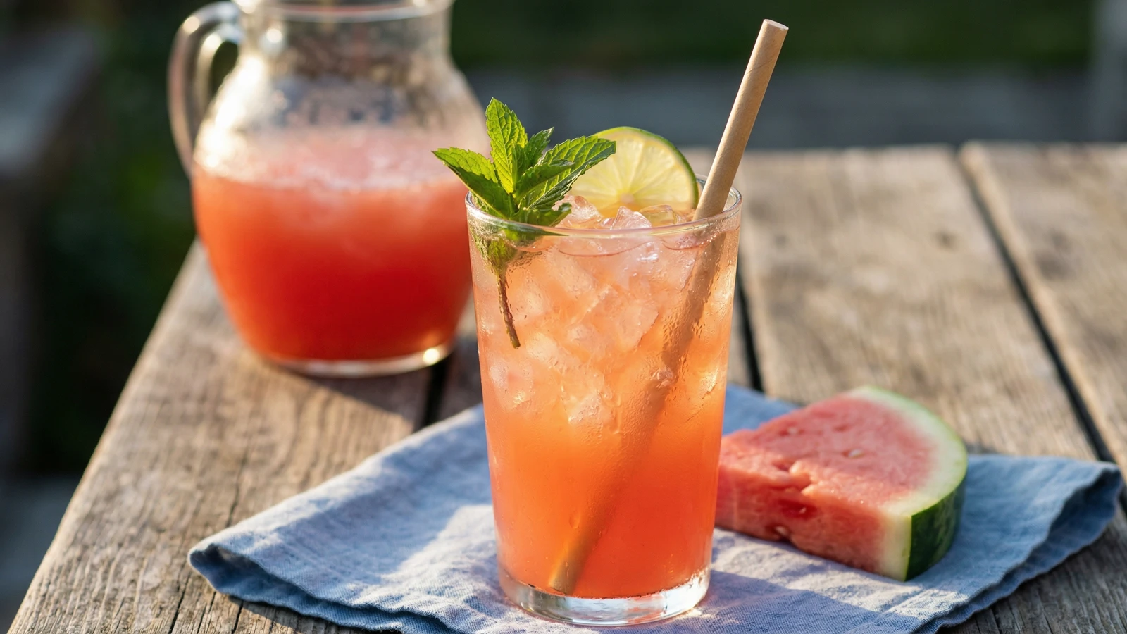 Watermelon Mint Agua Fresca