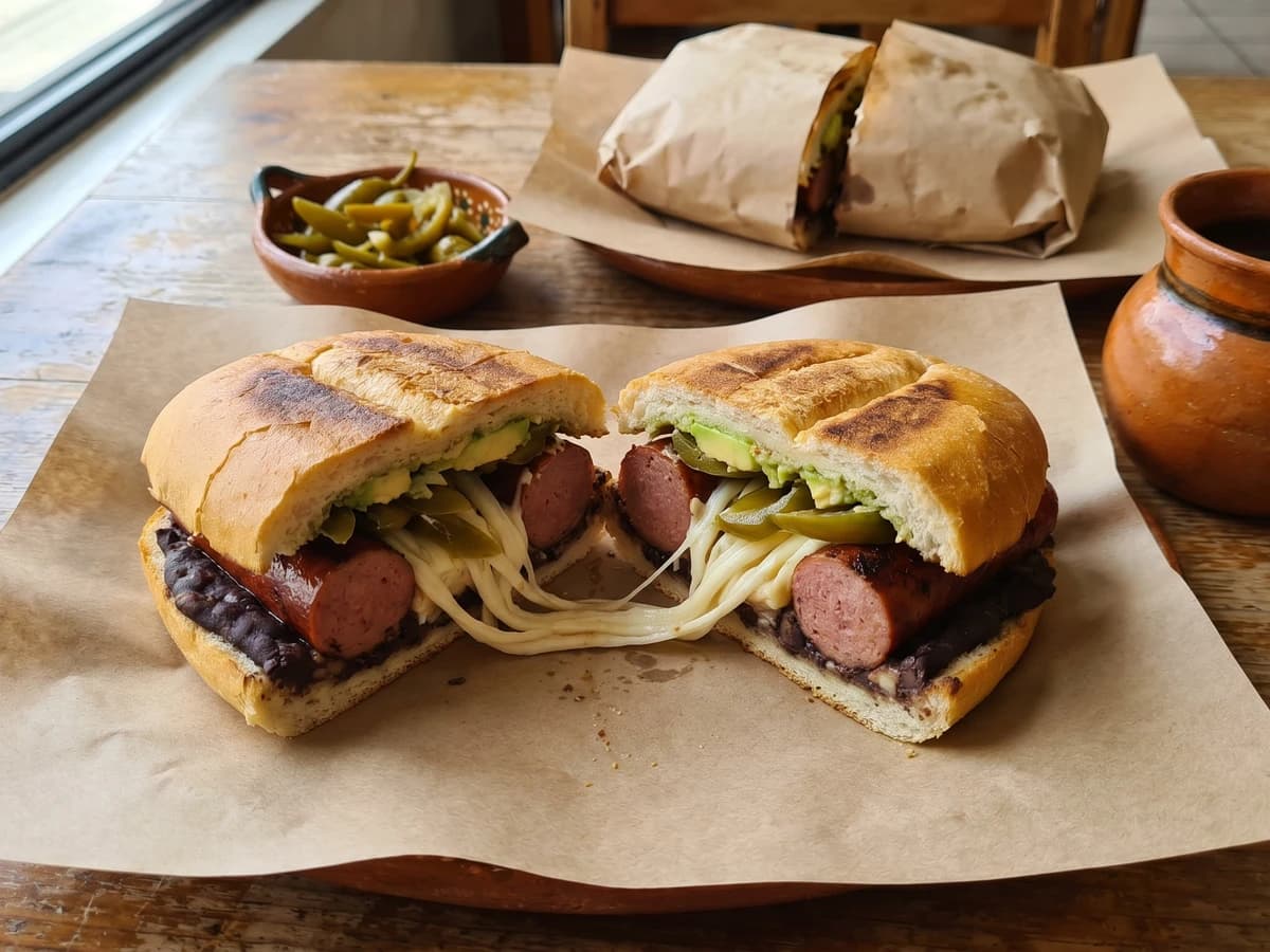 Torta de Salchicha Ejuteca - Chef Lupita