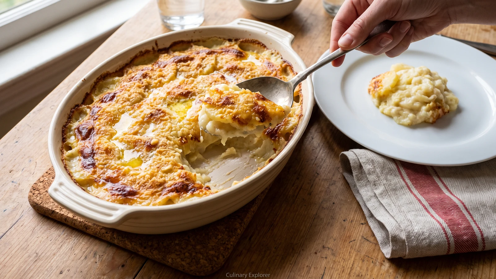 Pommes de Terre Gratinées