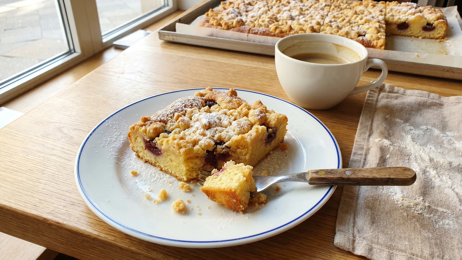 Streuselkuchen vom Blech