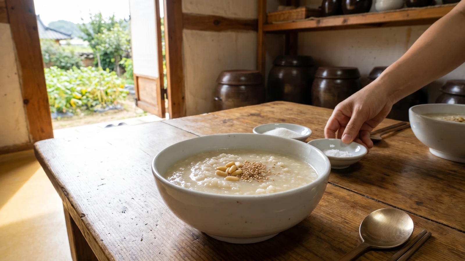 Kong-juk (Soybean Porridge)