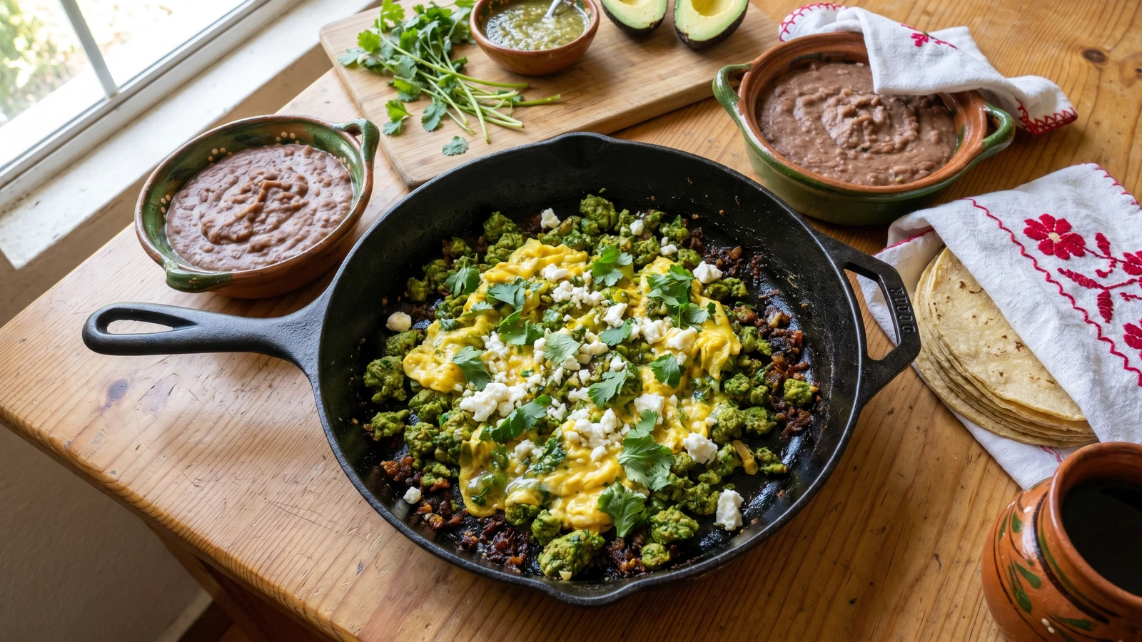 Chorizo Verde Tlaxcalteca con Huevo
