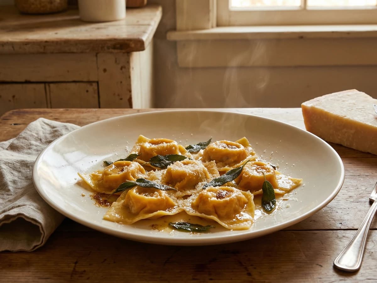 Tortelli di Zucca Mantovani - Chef Graziella