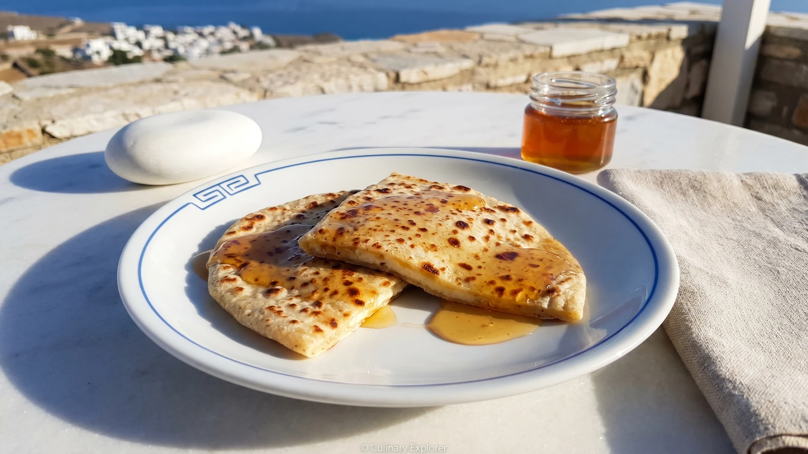 Sfakianopita from Sfakia, Crete (Σφακιανόπιτα)