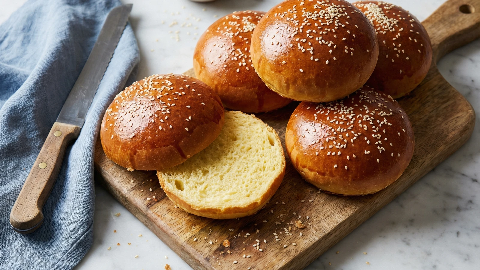 Brioche Burger Buns
