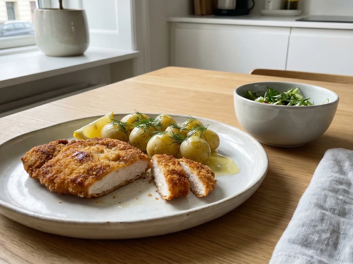 Panerede Kyllingebryst - Chef Freja