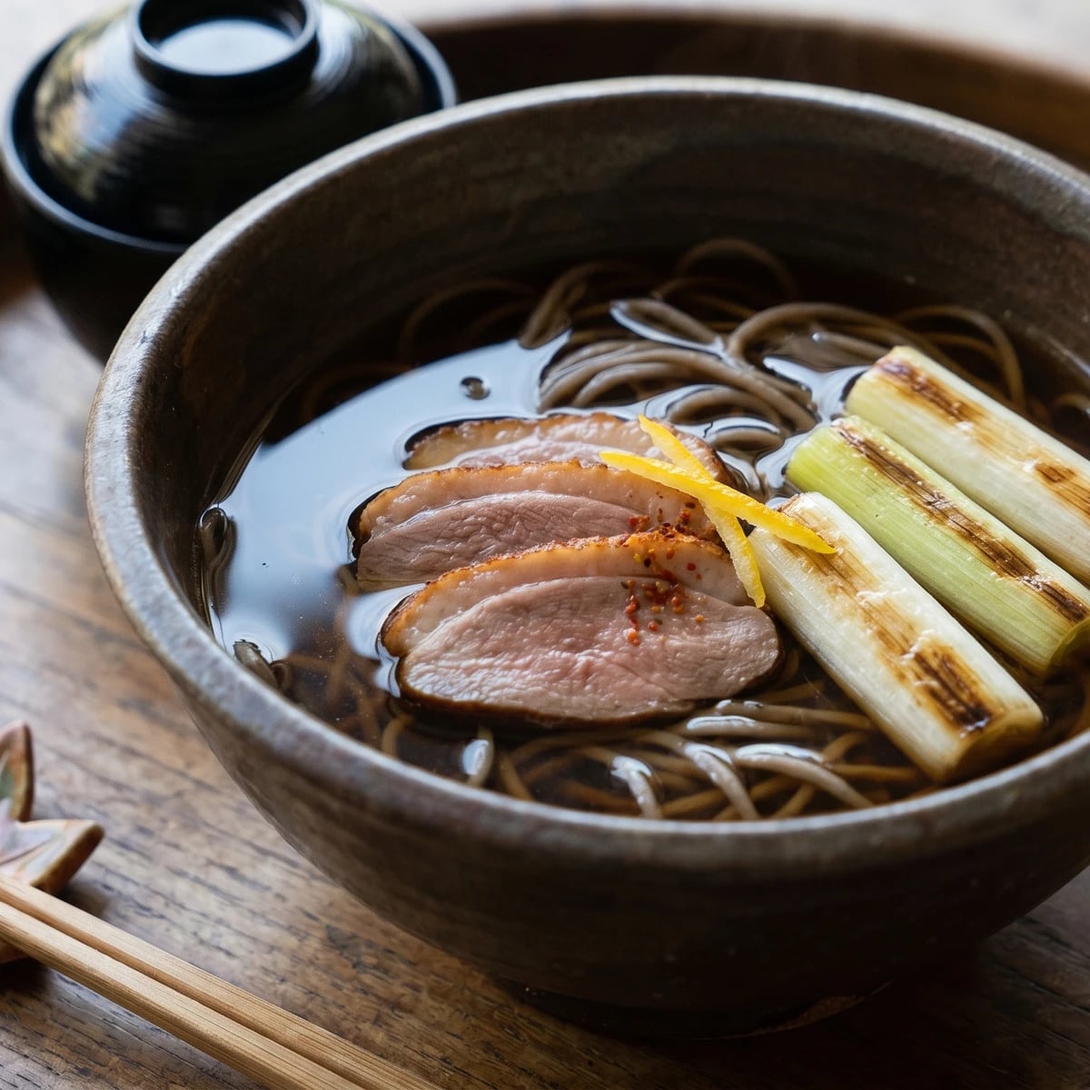 Duck Nanban Soba (鴨南蛮, Kamo Nanban)