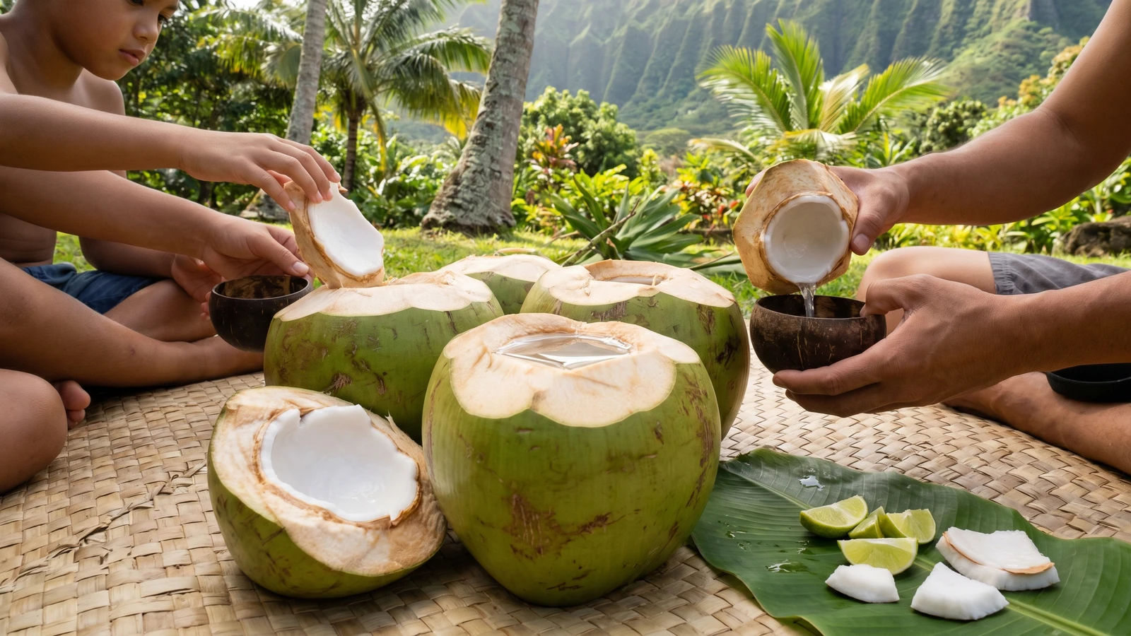 Wai Niu (Hawaiian Young Coconut Water)