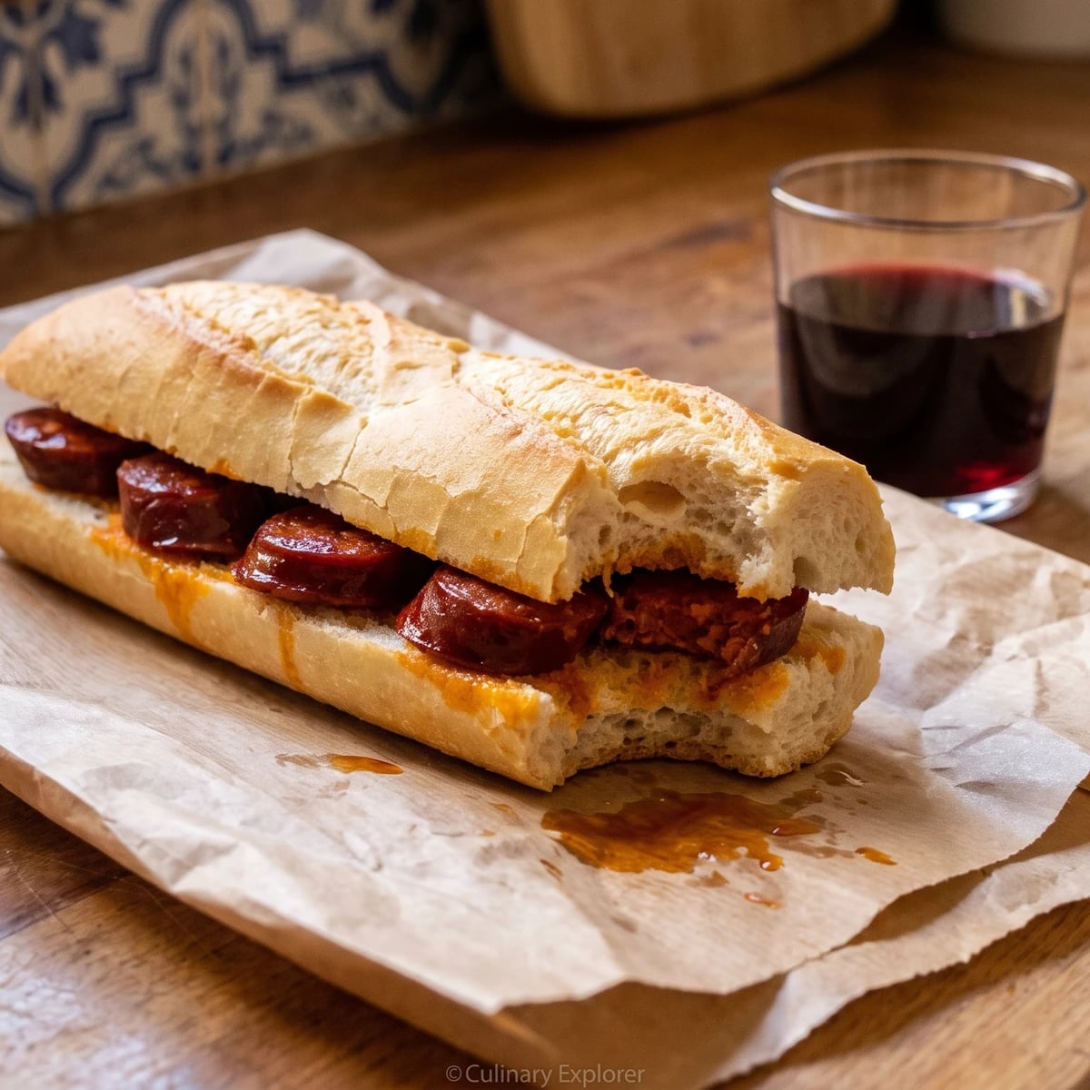 Bocadillo de Chorizo