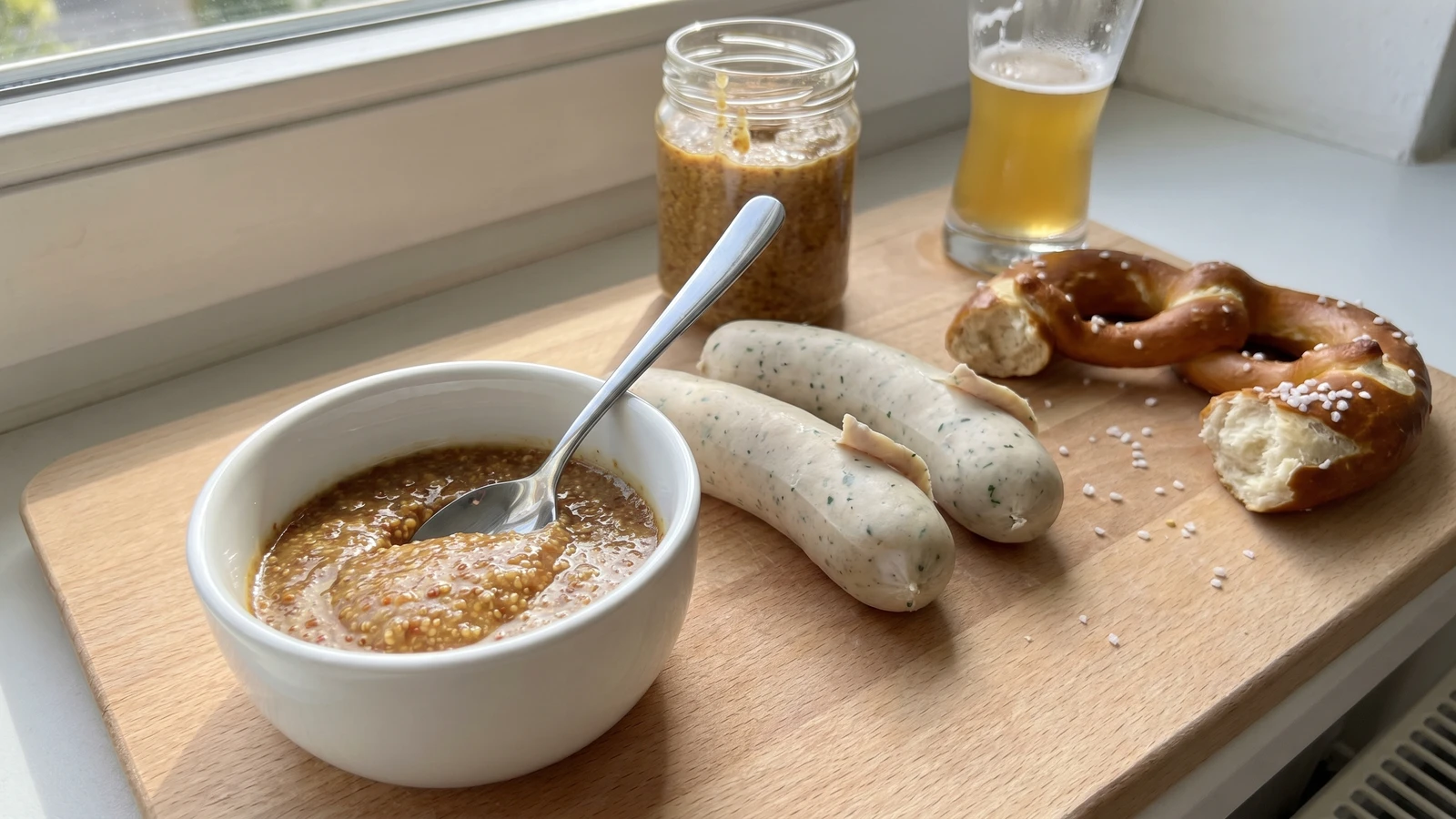 Süßer Senf (Bayerischer Weißwurstsenf)
