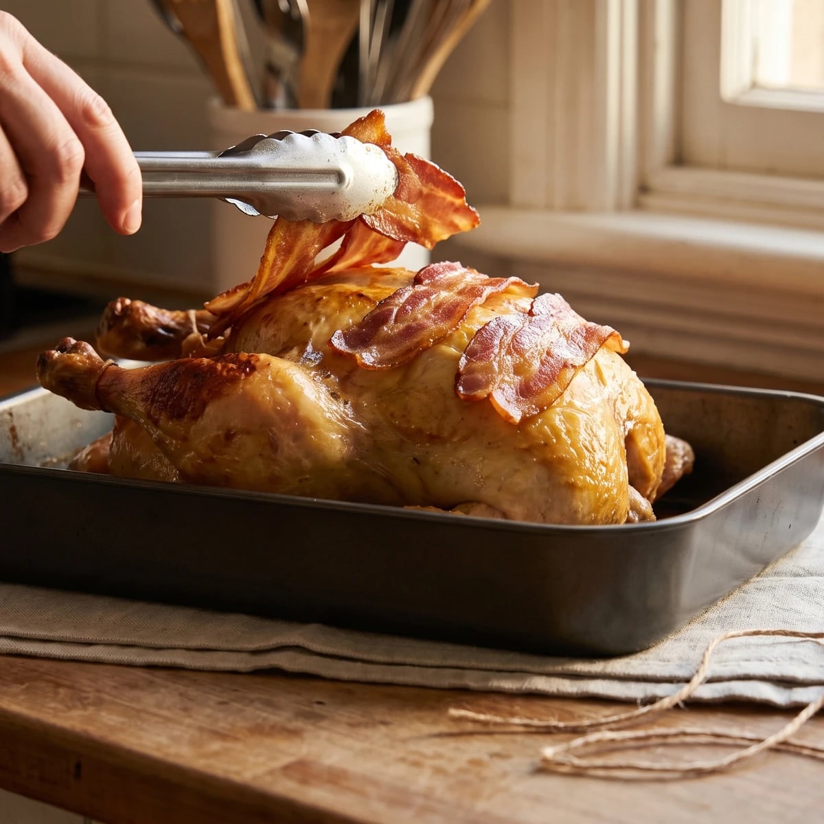 Larding Bacon For Roasts