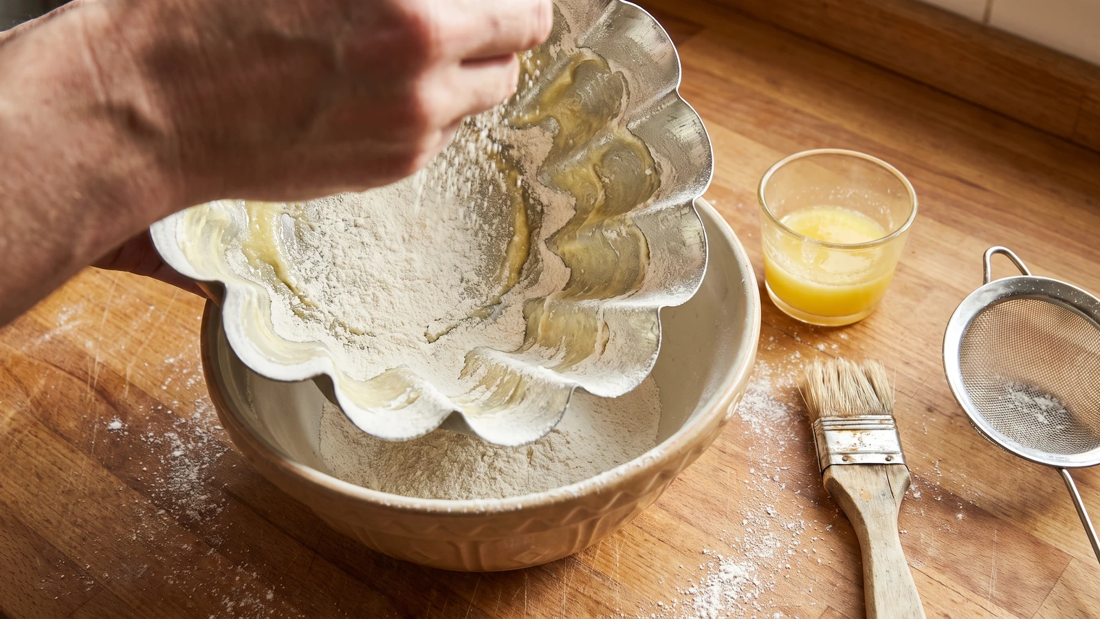 The Buttering and Glazing of Moulds