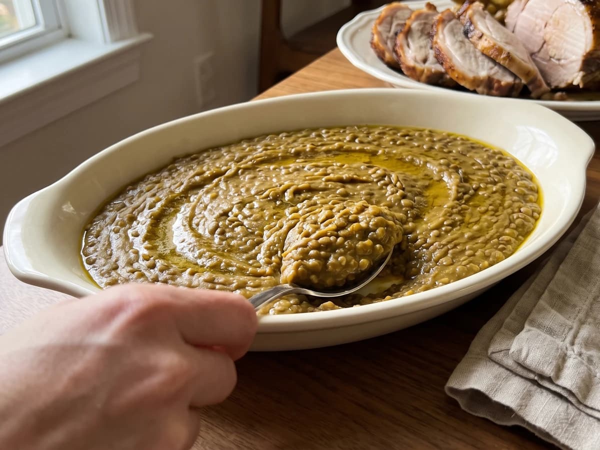 Purée de Lentilles - Chef Juliette