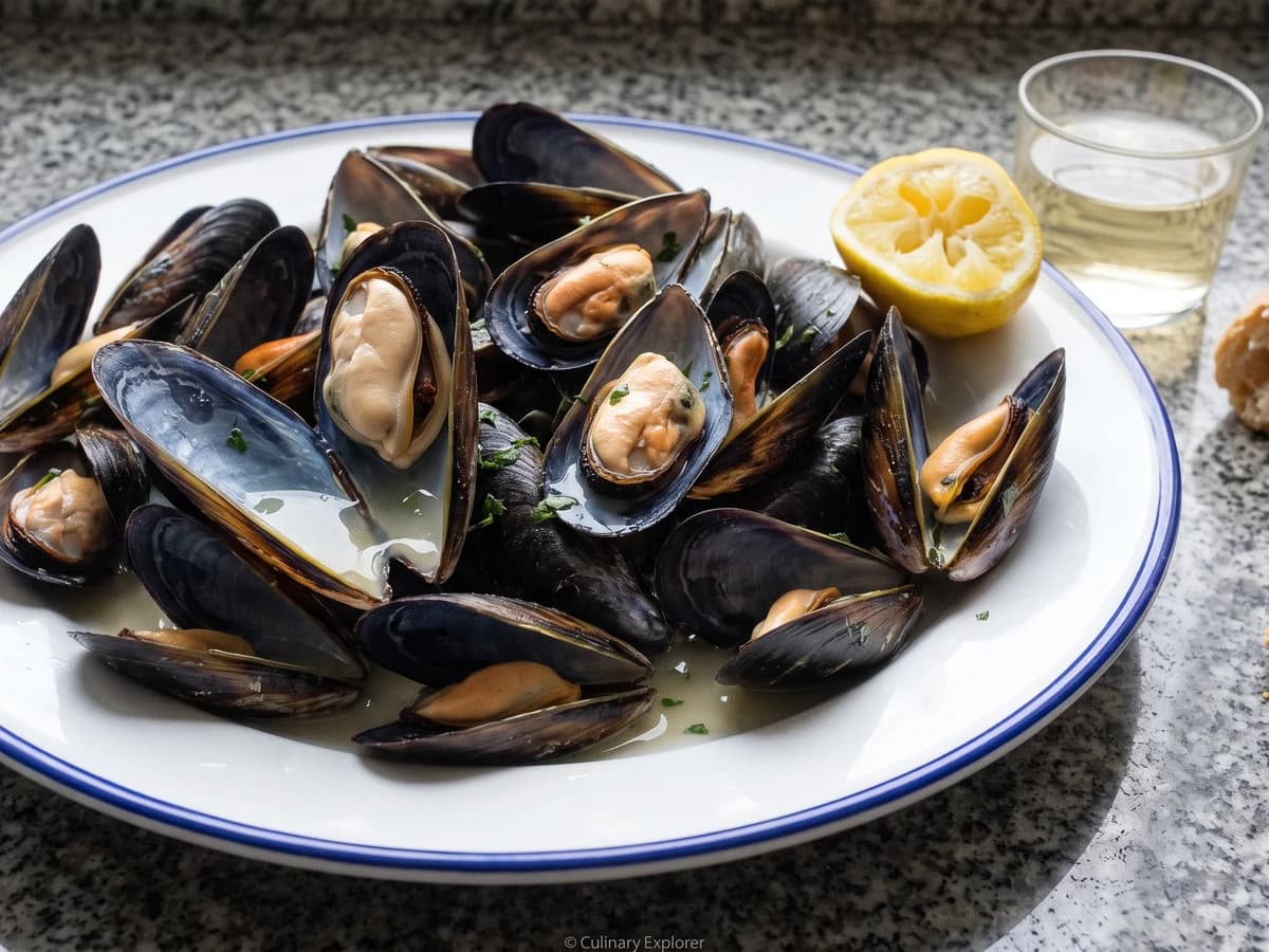 Mejillones al Vapor Gallegos