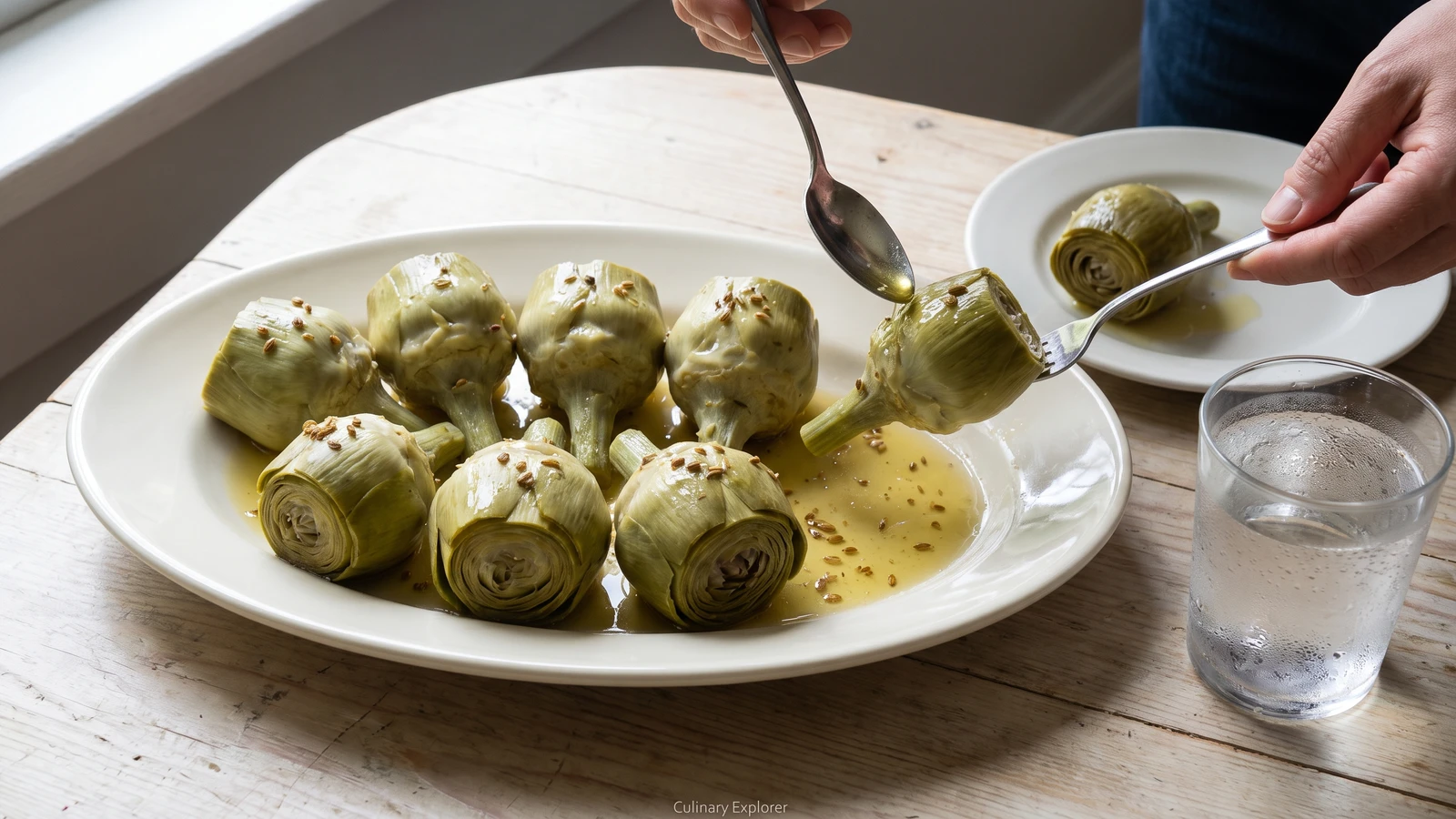 Artichokes à la Grecque
