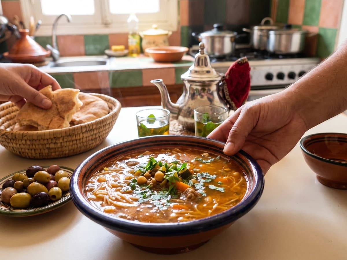 Chorba Marocaine aux Vermicelles