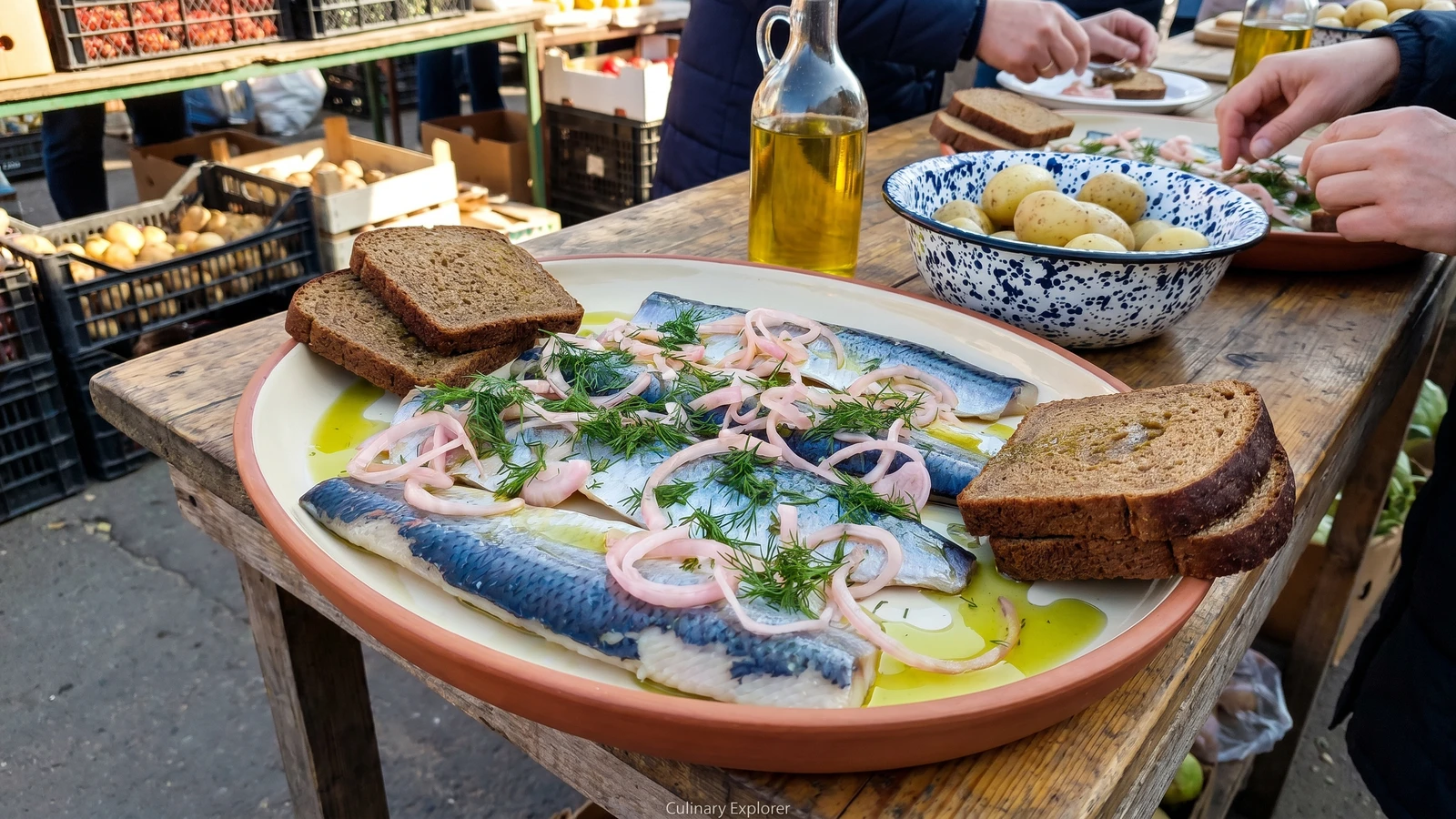 Dunaiskyi Oseledets (дунайський оселедець, salted Danube herring)