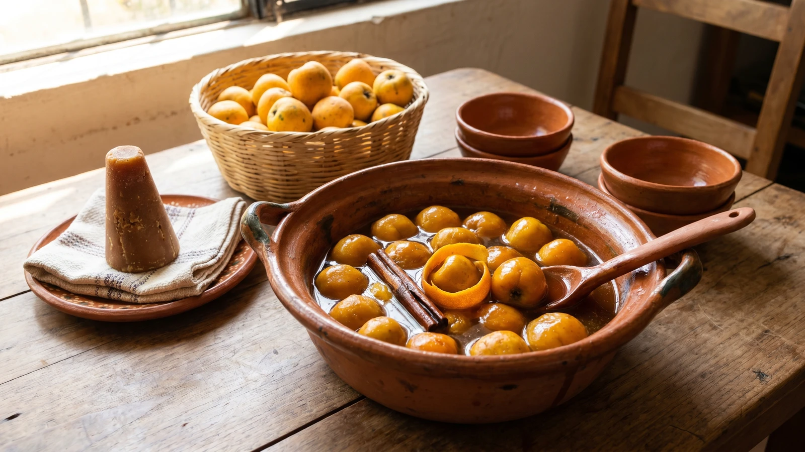 Tejocotes en Almíbar Poblanos