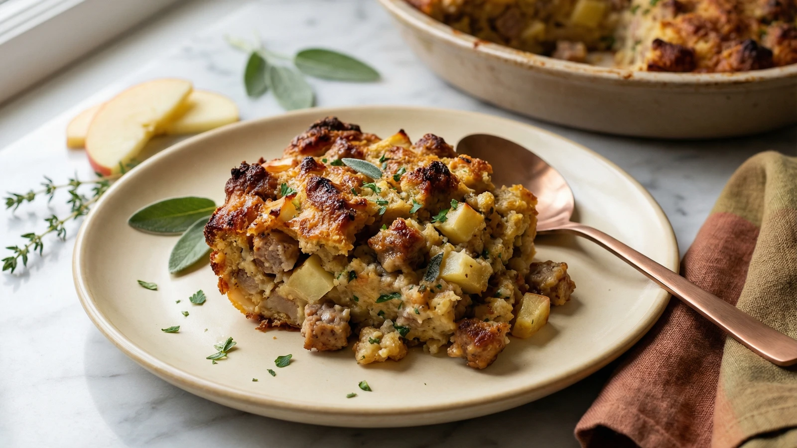 Sausage and Apple Stuffing