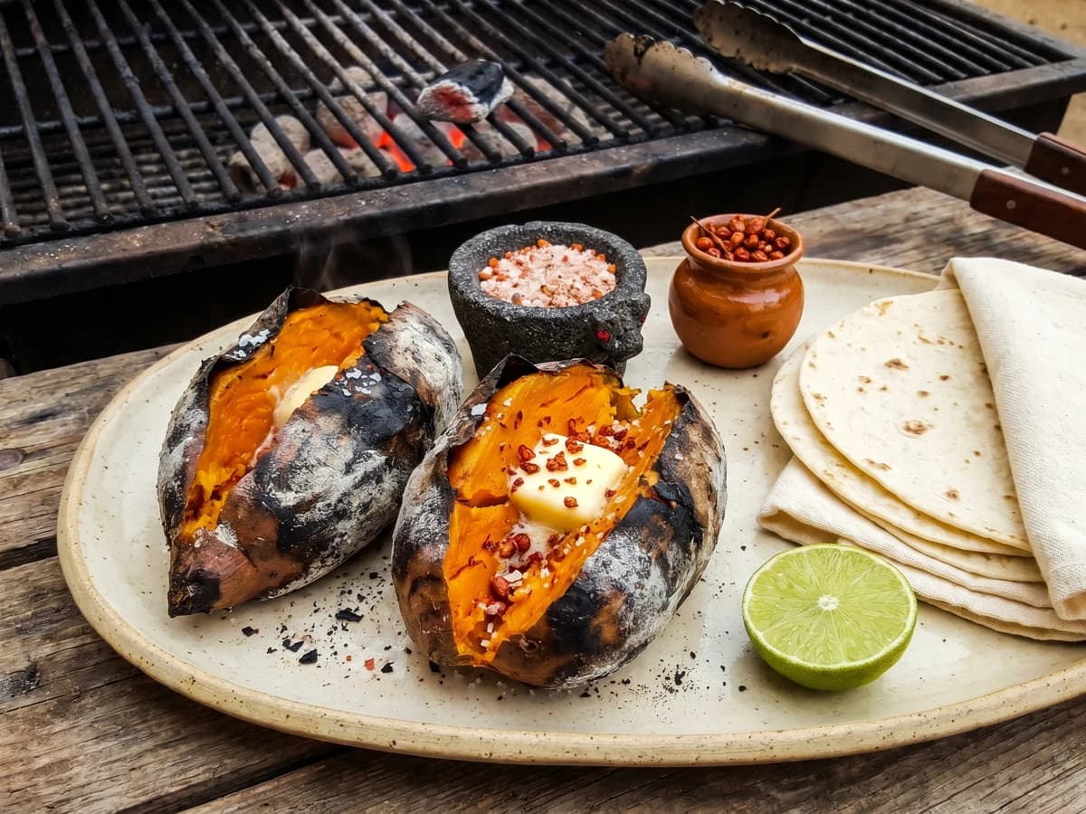 Camote Asado Sinaloense - Chef Lupita
