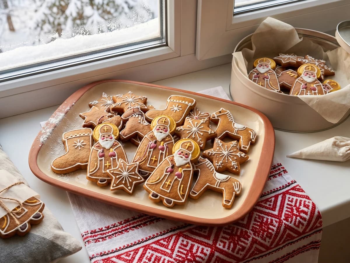 Mykolaichyky (миколайчики, St Nicholas Honey Cookies) - Chef Lesia