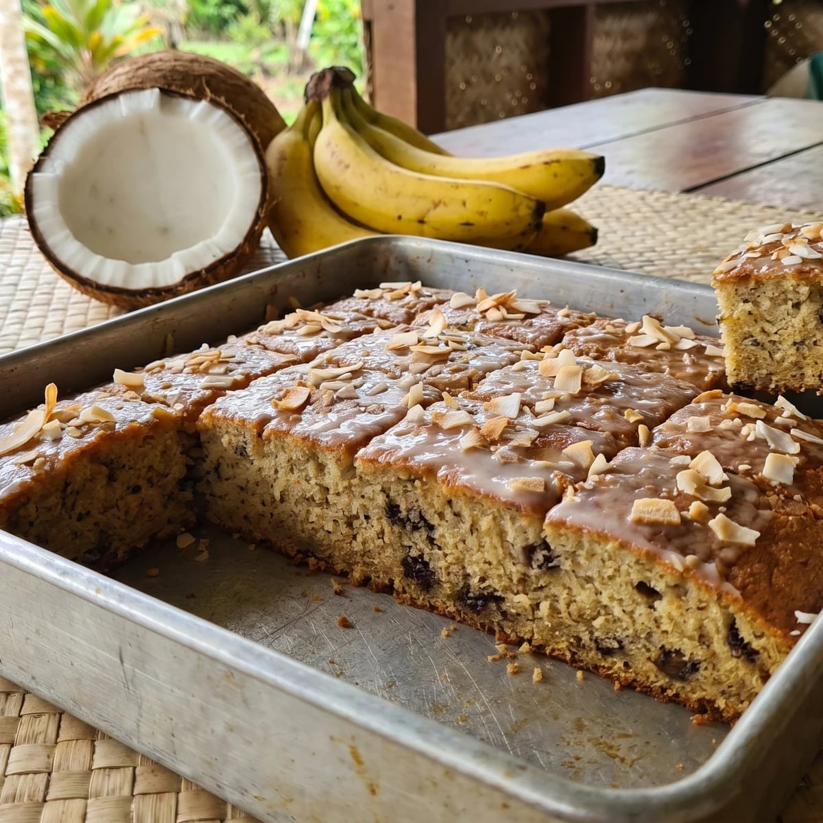 Keke Faʻi (Sāmoan Banana Cake)