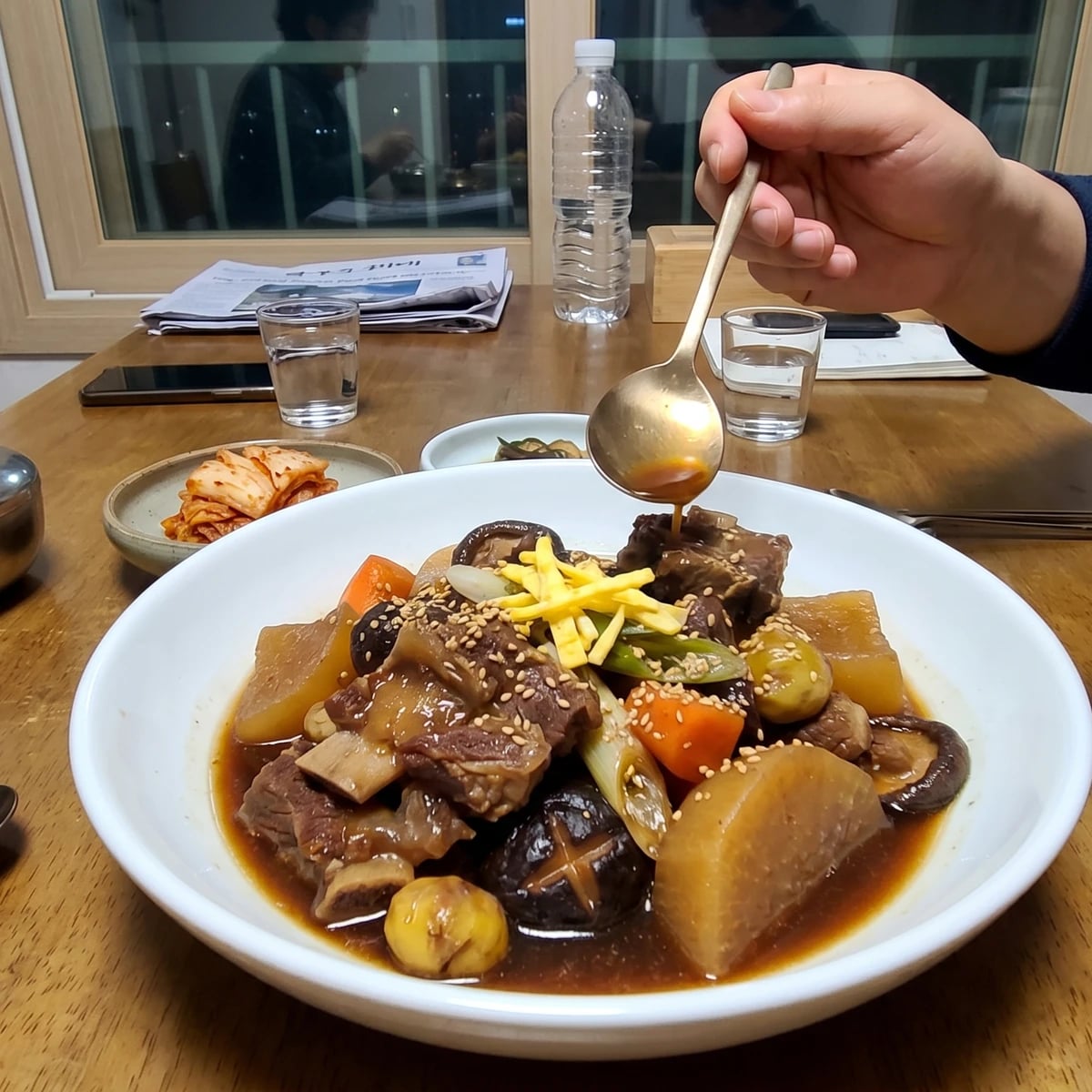Satae-jjim (Braised Beef Shank)