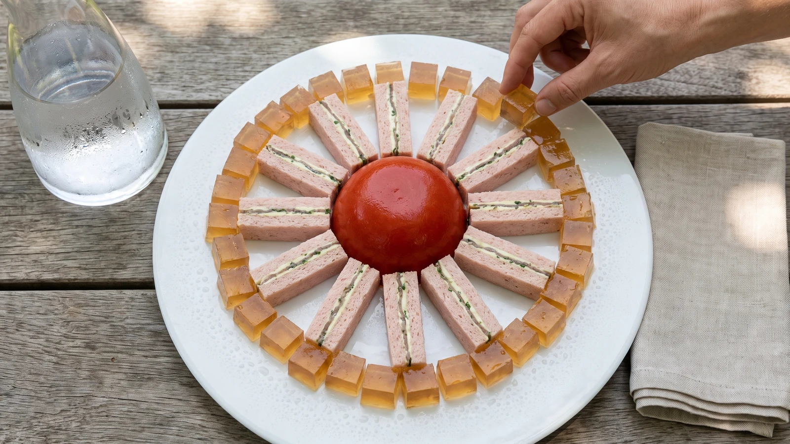 Noix de Veau Froide à la Caucasienne
