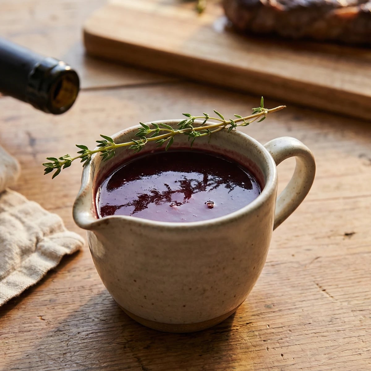Simple Red Wine Reduction