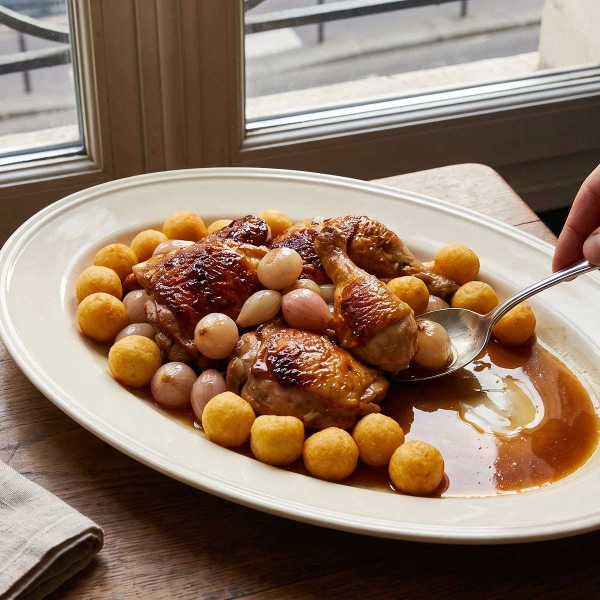 Poulet Sauté Champeaux