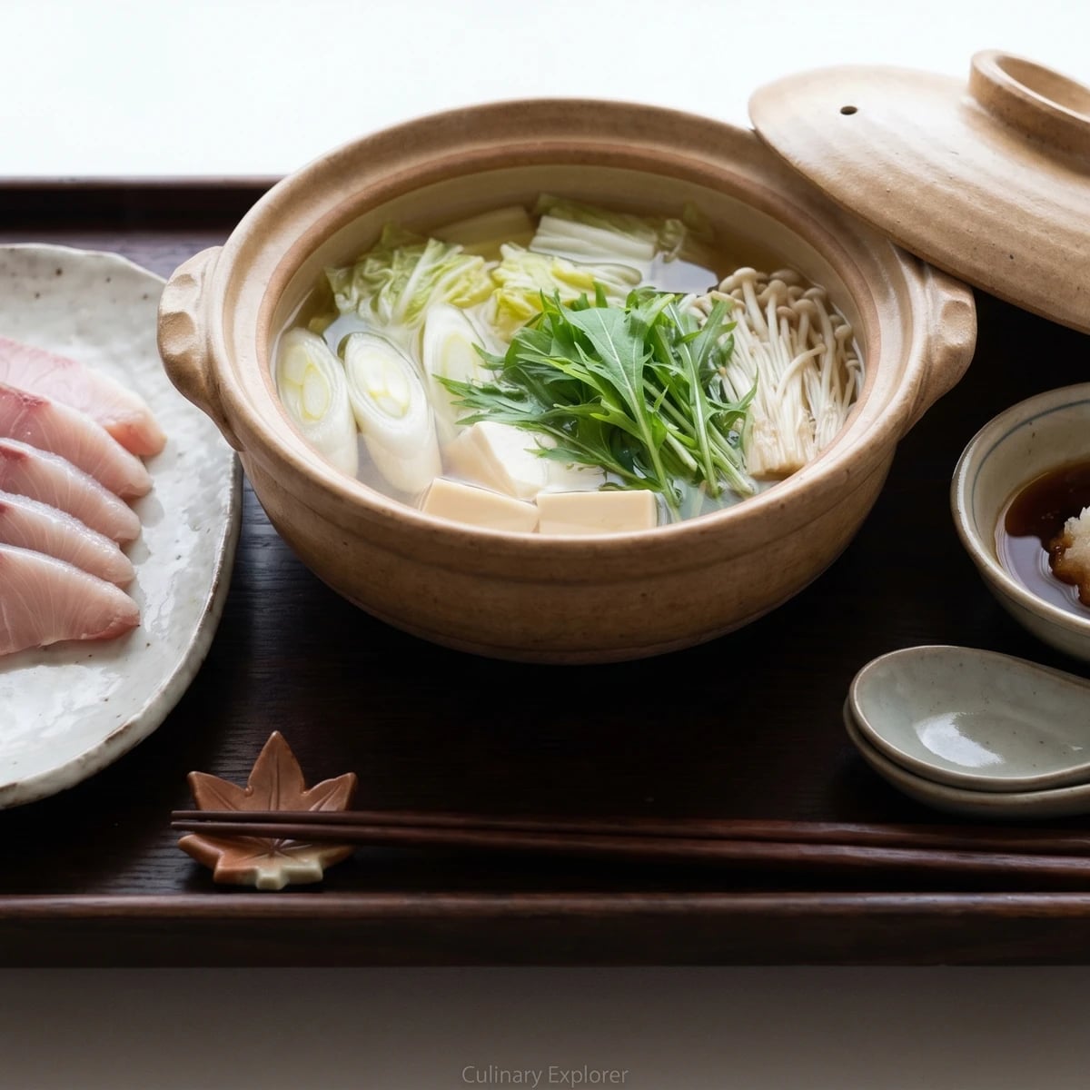 Buri-shabu (ぶりしゃぶ, Toyama yellowtail hot pot)