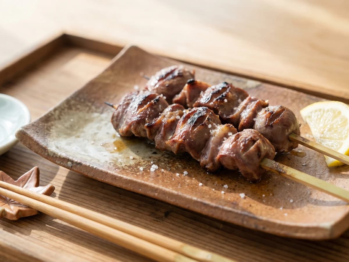 Yakitori Sunagimo (砂肝, chicken gizzard) - Chef Takumi