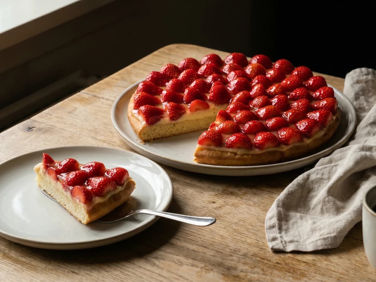 Aardbeienvlaai (Limburg Strawberry Vlaai) - Chef Joost