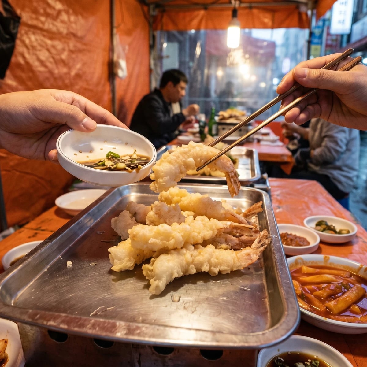 Saeu-twigim (Fried Shrimp)