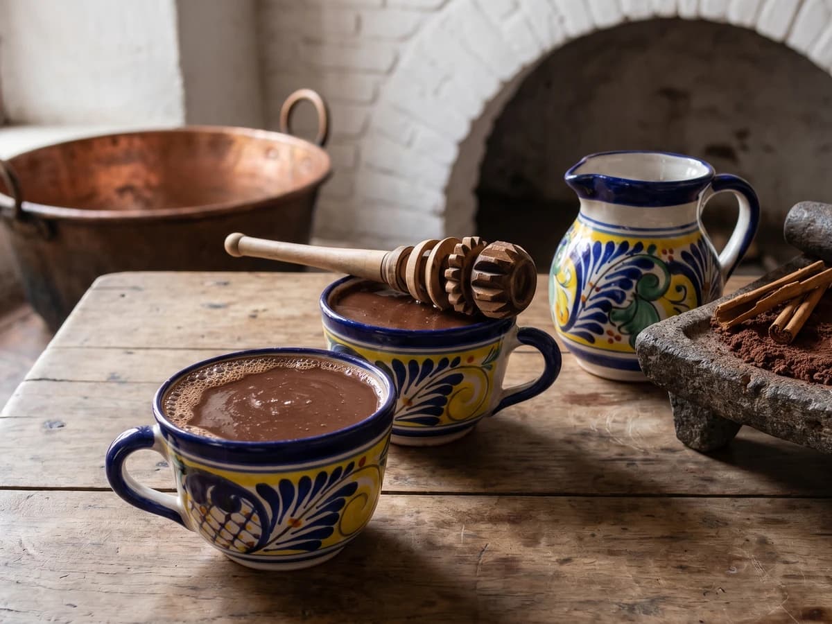 Champurrado Conventual Poblano - Chef Lupita
