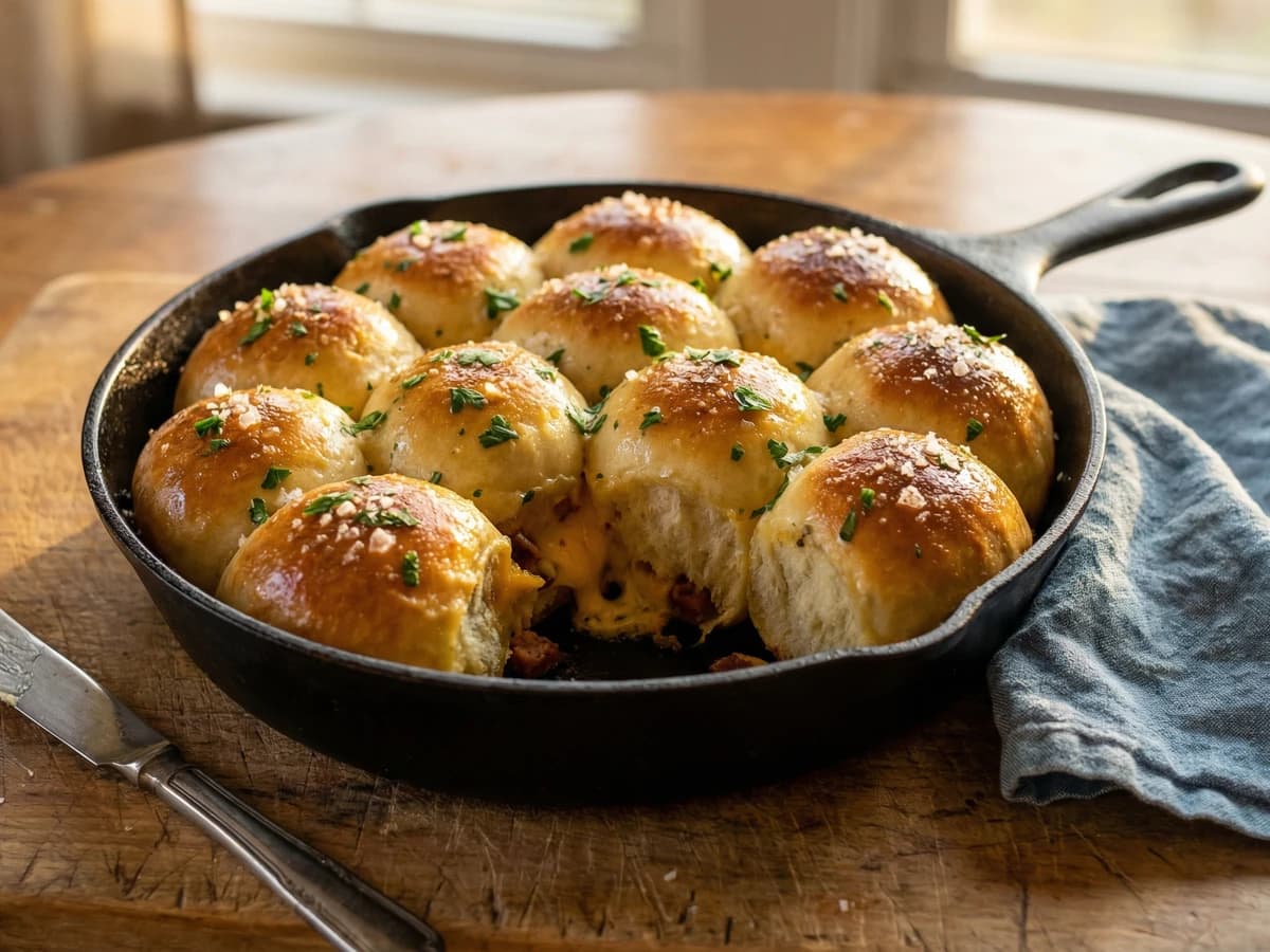 Andouille Cheddar Rolls