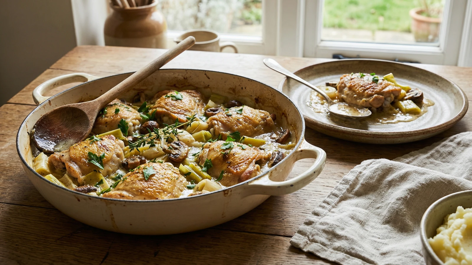 Chicken and Leek Casserole