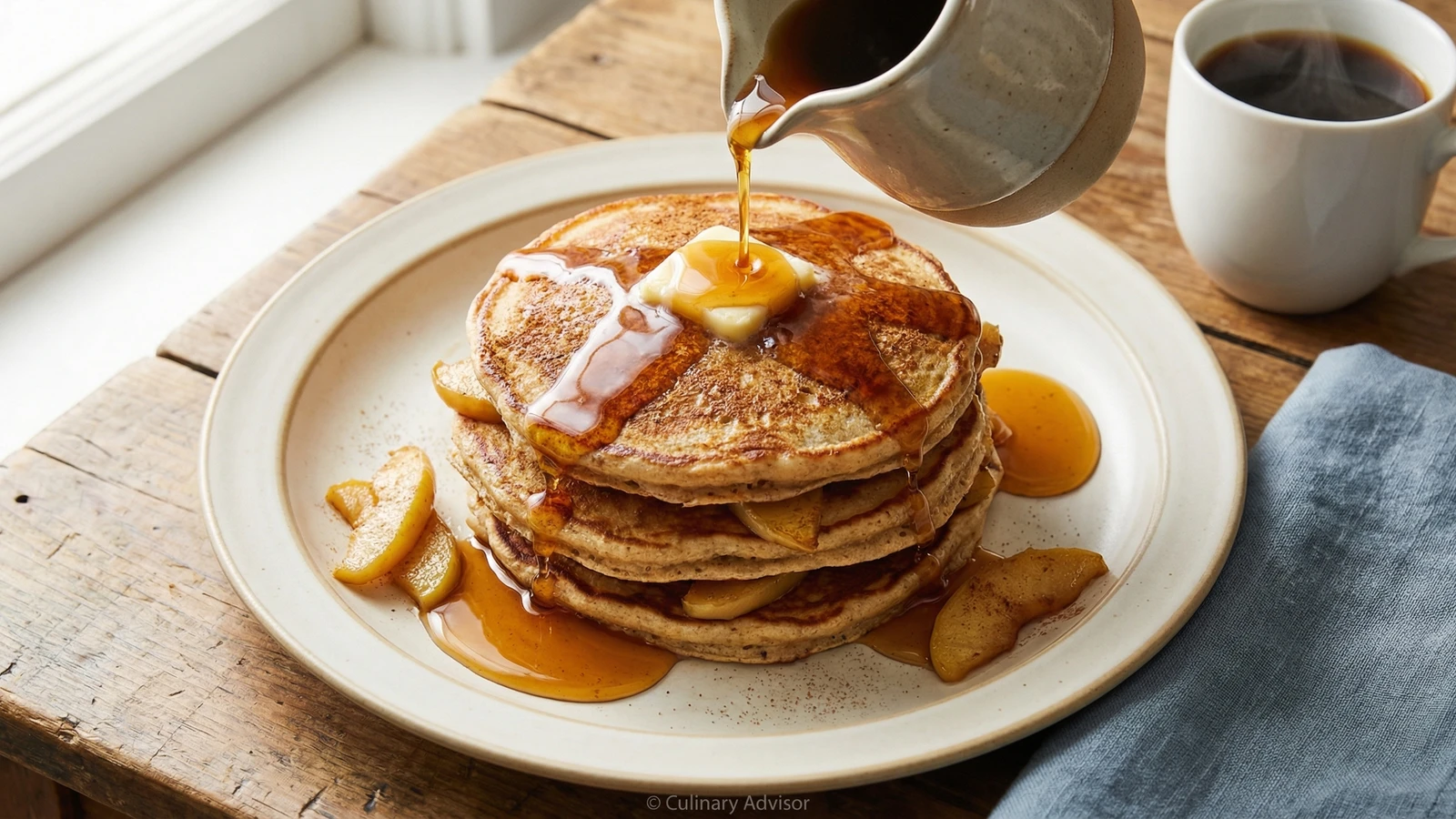 Apple Cinnamon Pancakes