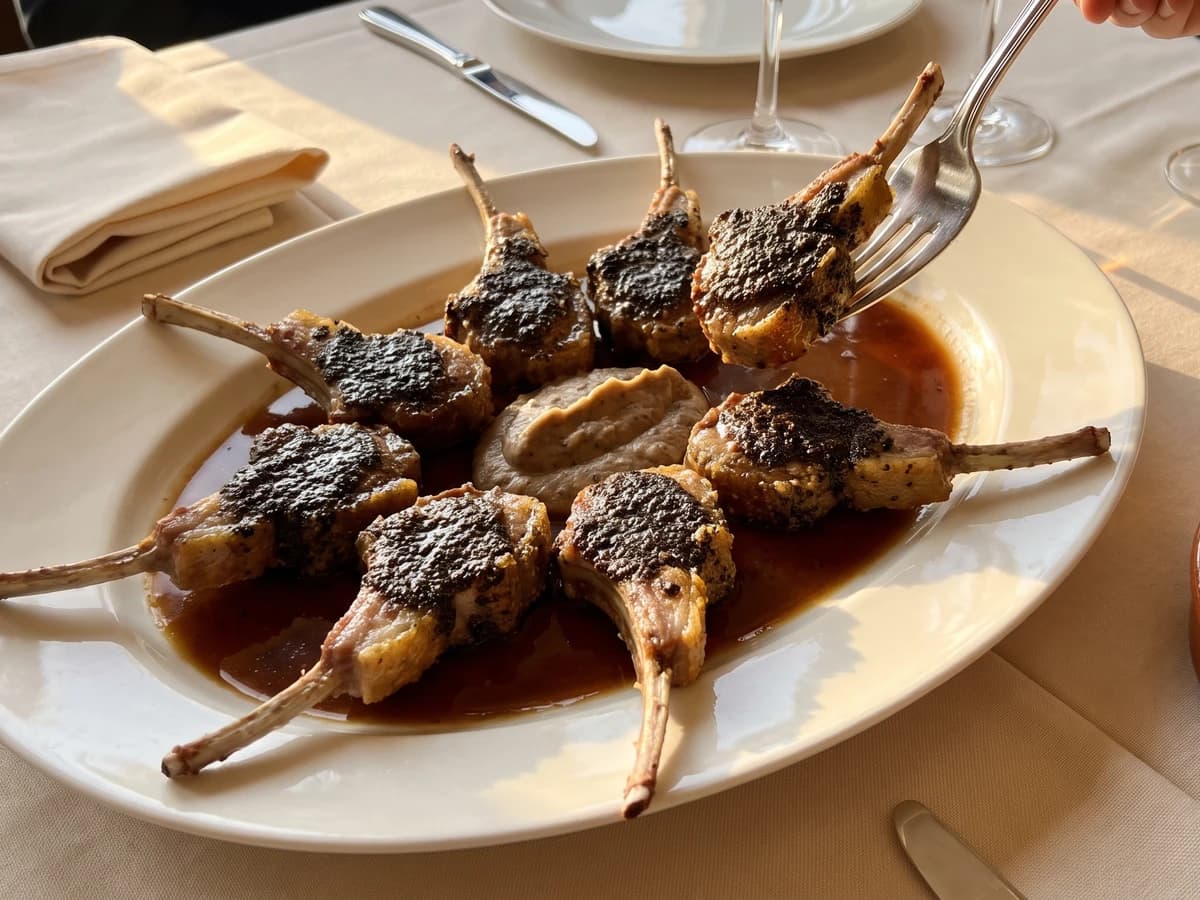 Côtelettes d’Agneau de Lait Morland - Chef Juliette