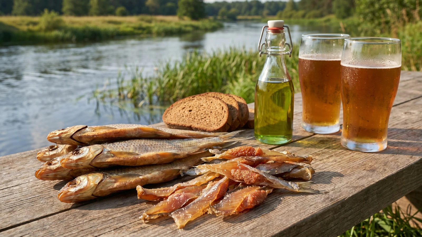 Vialena Taranka (в'ялена таранка, dried roach with roe)