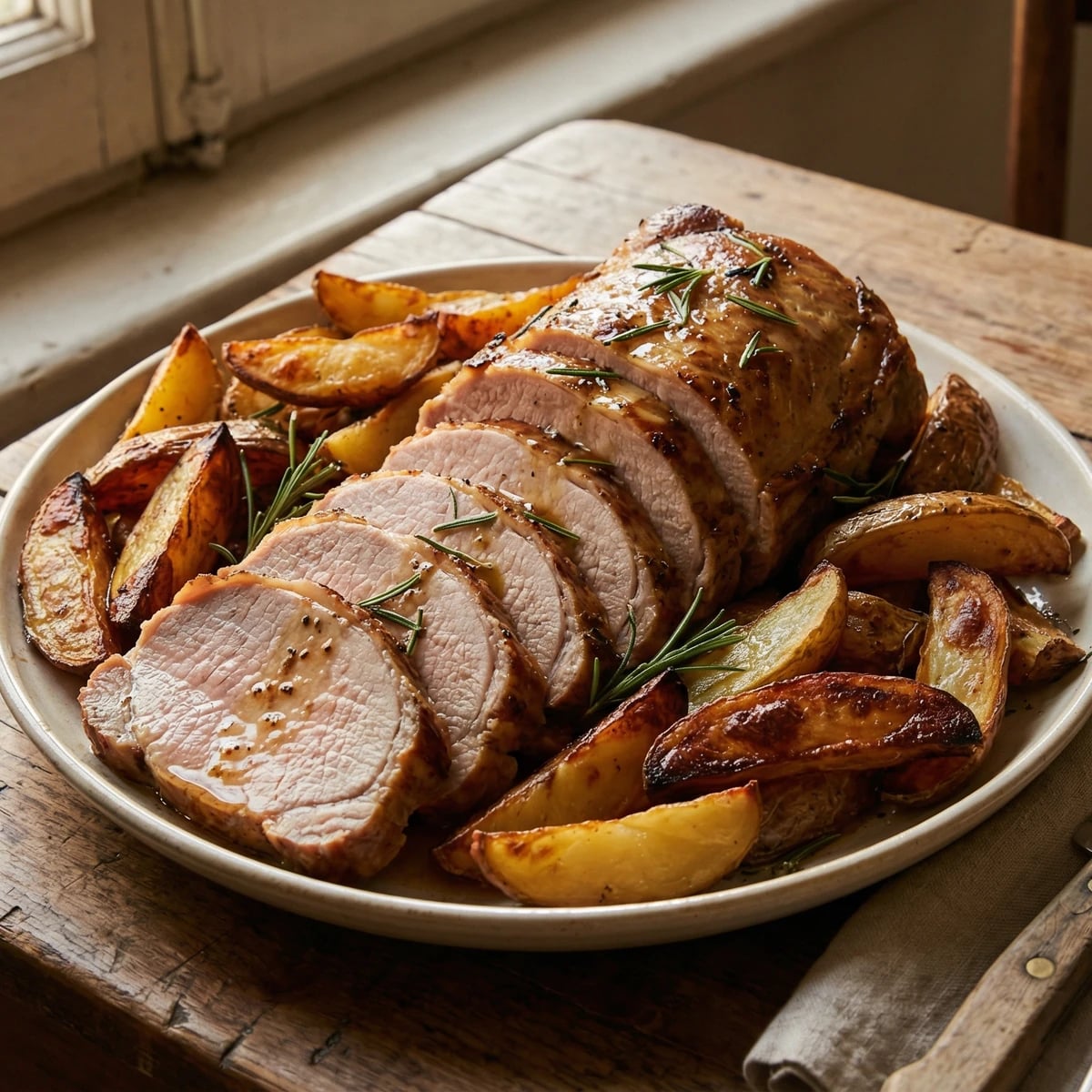Lonza al Forno con Patate