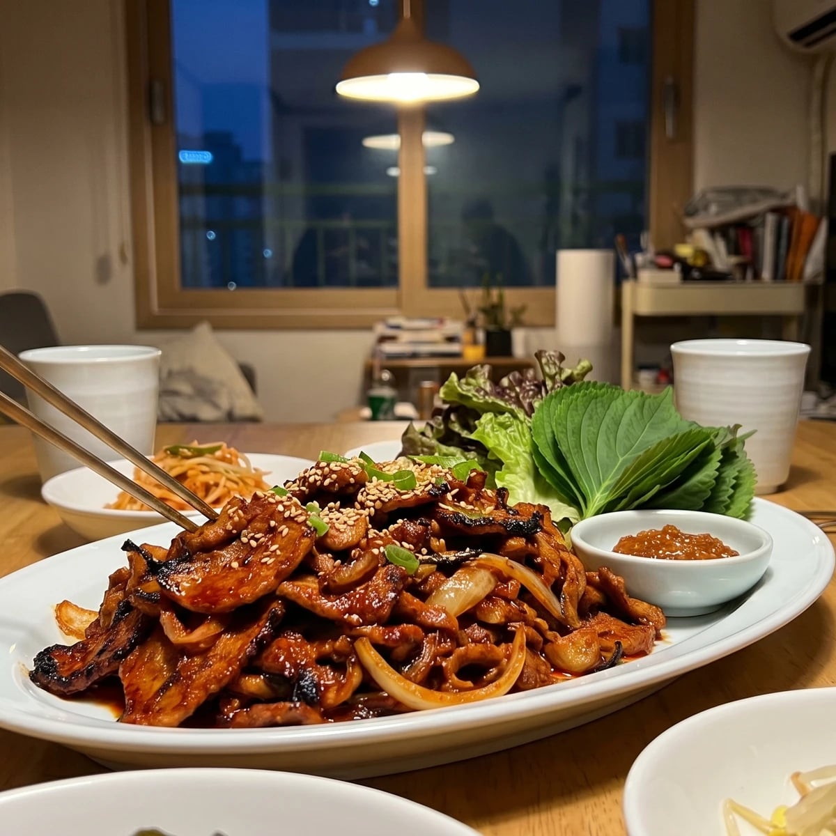 Dwaeji-bulgogi (Spicy Marinated Pork)