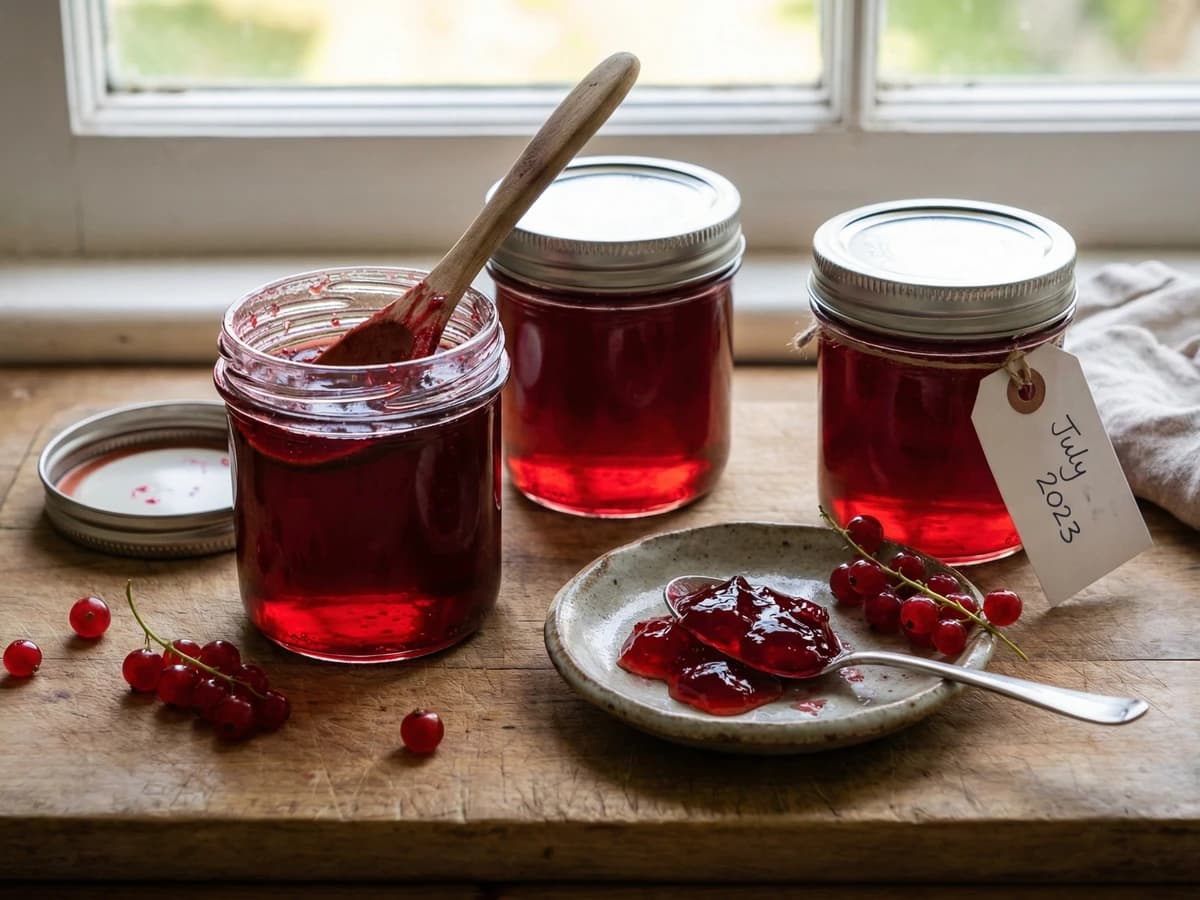 Redcurrant Jelly - Chef Thomas