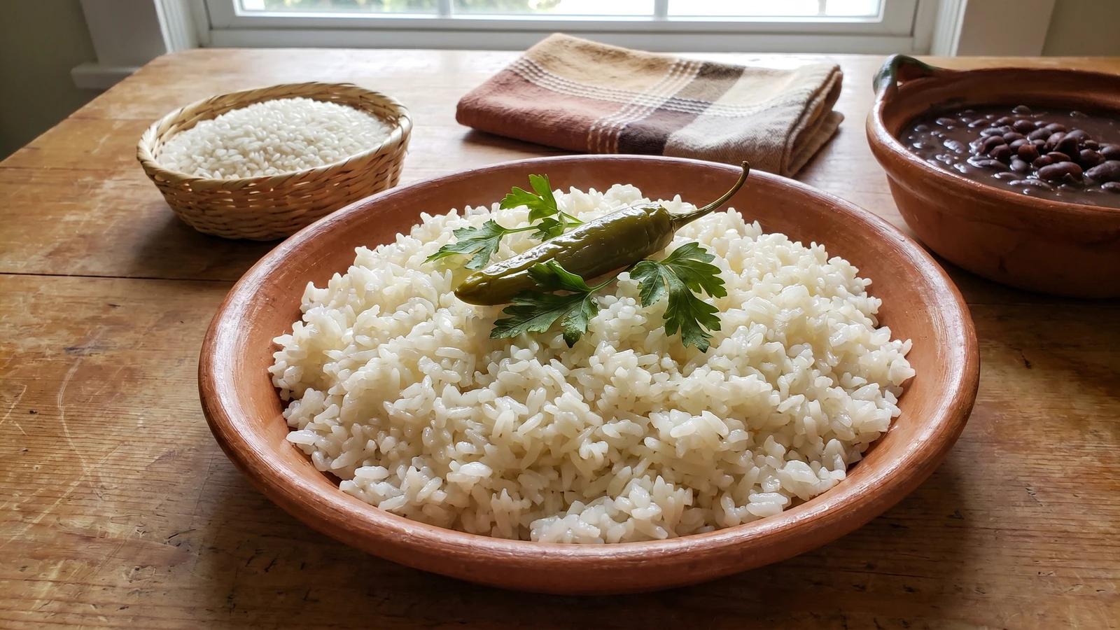 Arroz Blanco Estilo Morelos