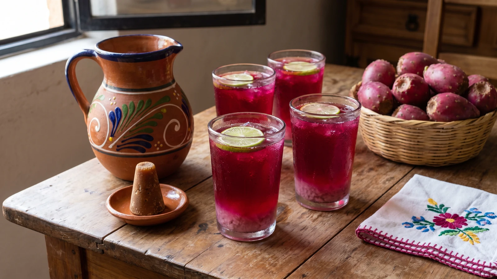 Agua de Tuna Roja Bajío