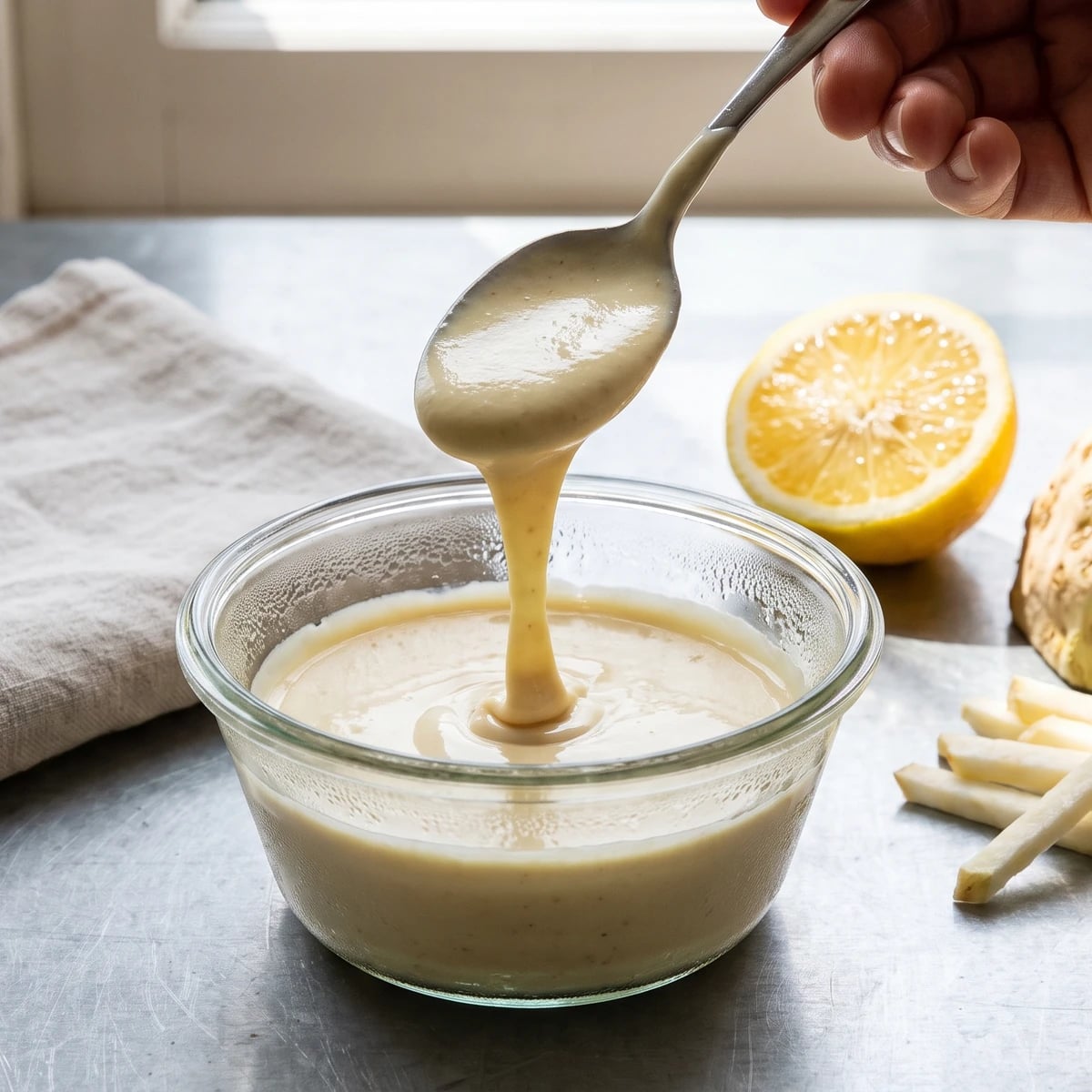 Mustard Sauce with Cream