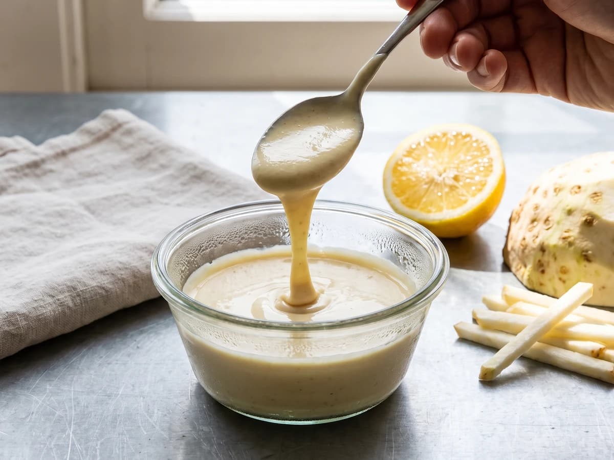 Mustard Sauce with Cream - Chef Juliette