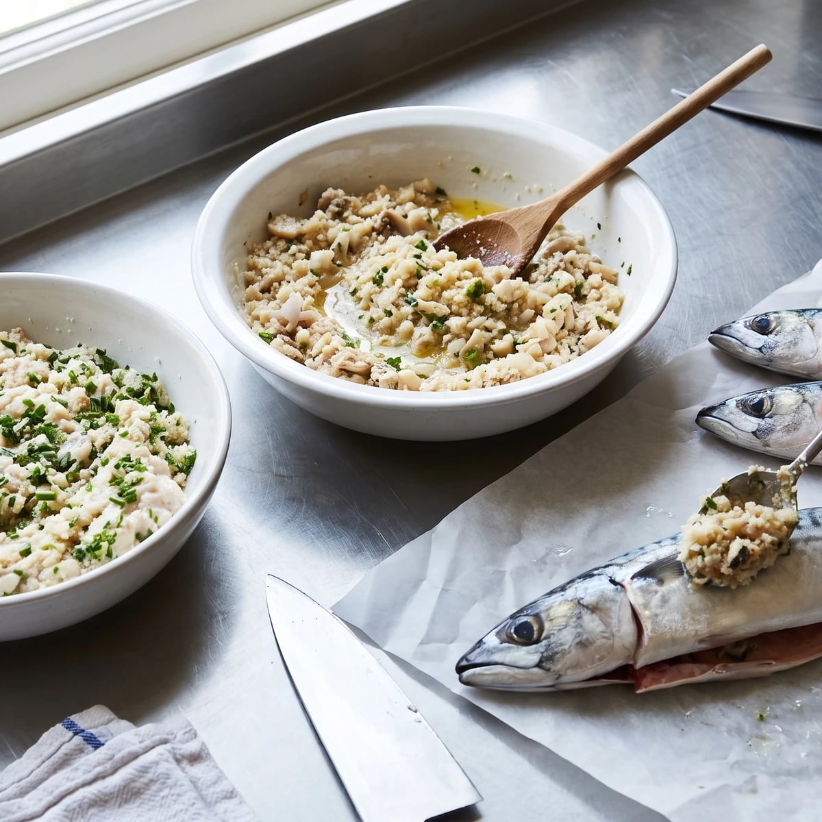 Special Stuffings for Fish